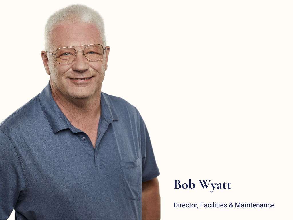Bob Wyatt, Director, Facilities and Maintenance - Heritage Park