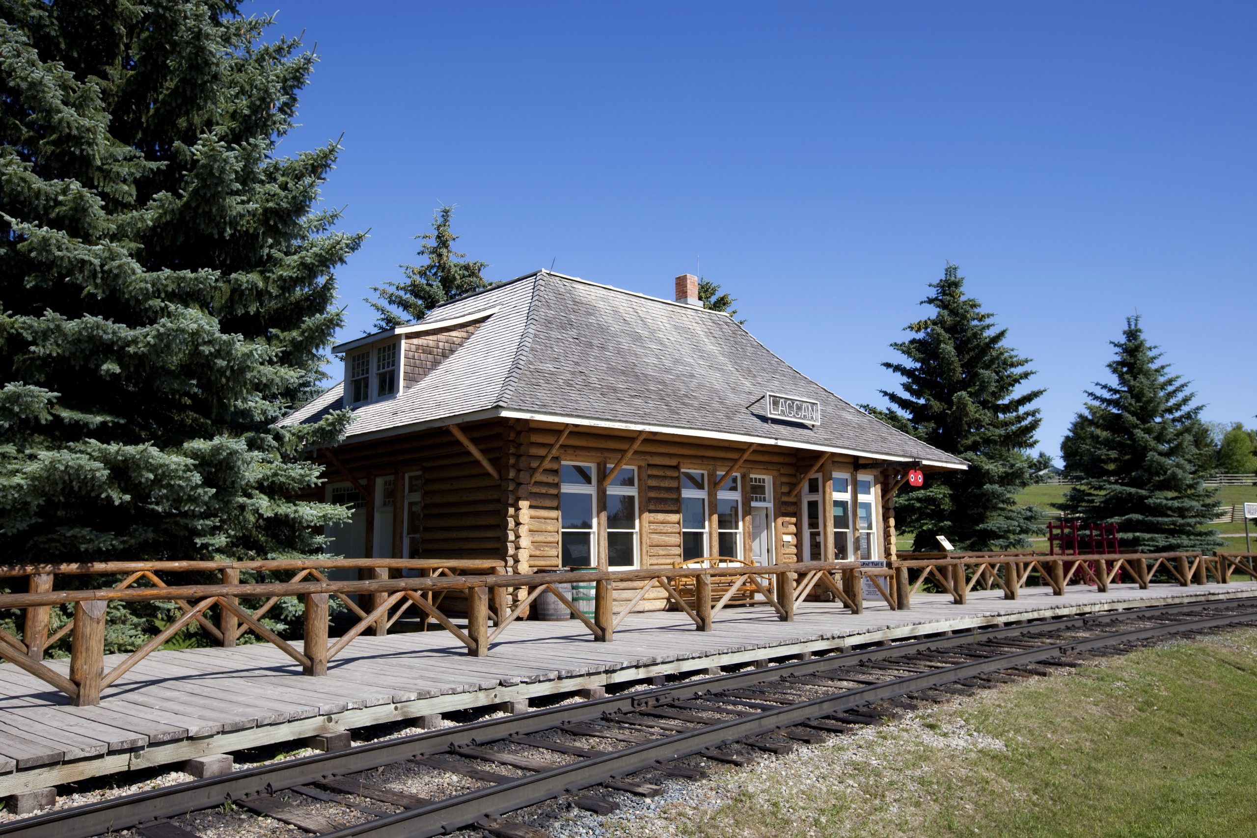 Laggan Station at Heritage Park