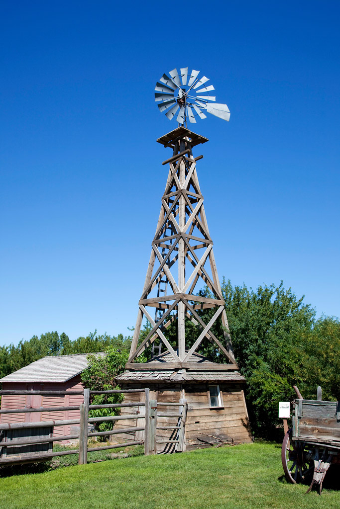 Lord Chisholm's Windmill located at Heritage Park