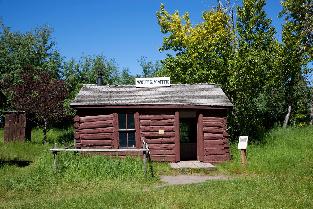 McVittie Cabin located at Heritage Park