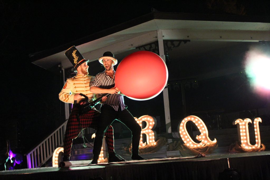 Ringmaster Performer Baloon Carnivale Cirque de la Nuit