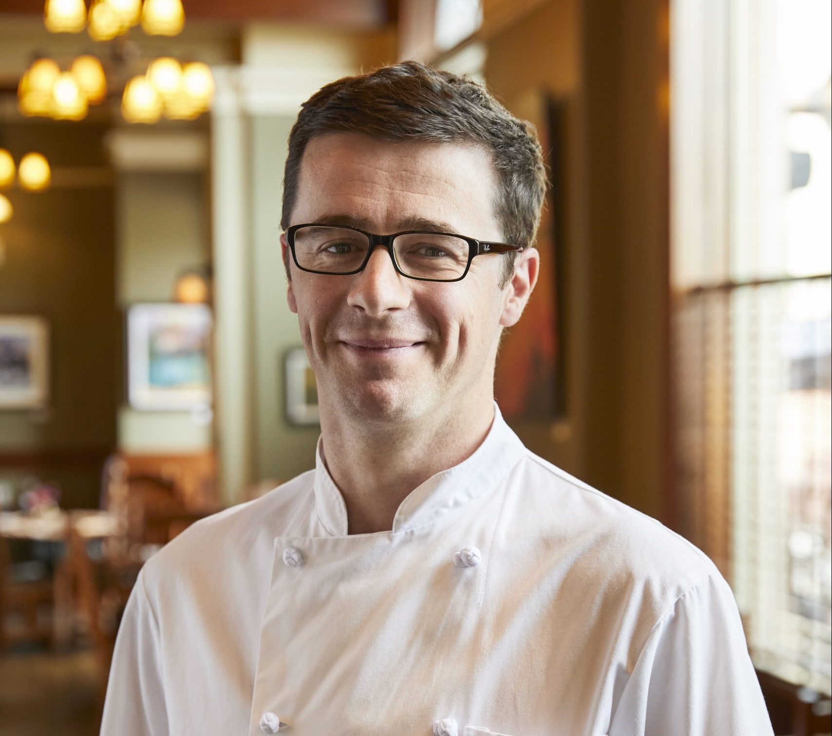 A Headshot of Chef Tobias Larcher of the Selkirk Restaurant at Heritage Park Calgar