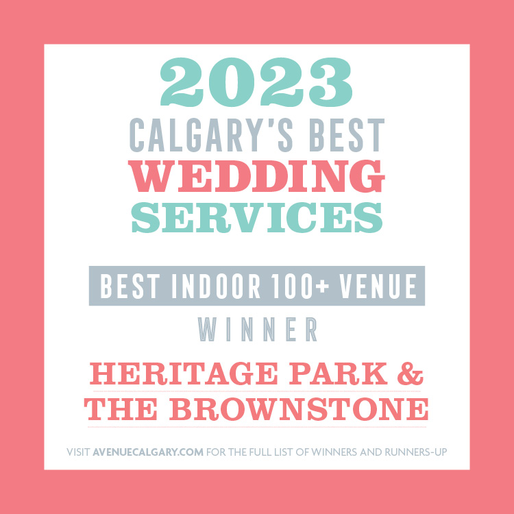 Heritage Park, winner of Avenue Magazine's best indoor venue 100+ in 2023