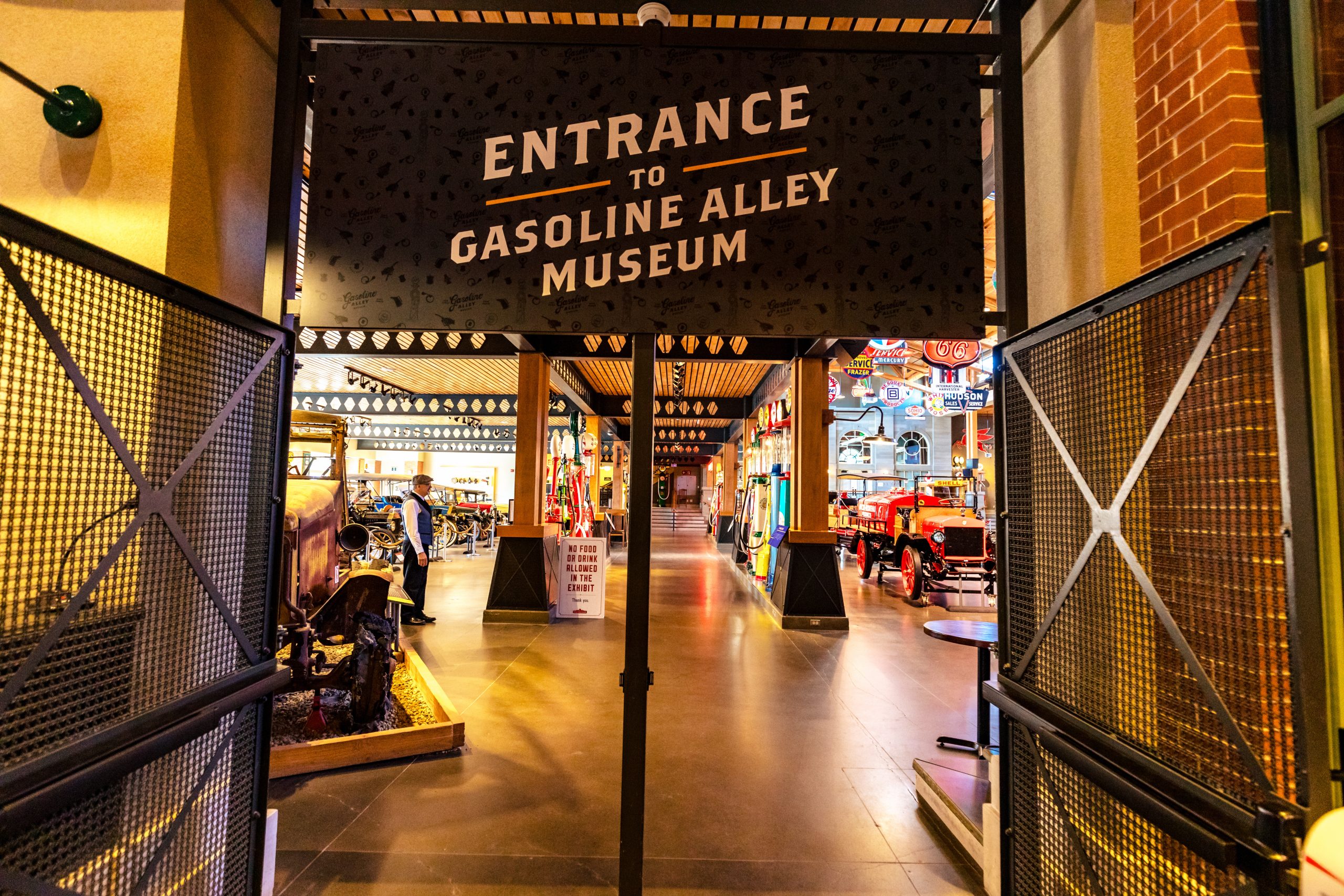 Gasoline Alley Museum at Heritage Park in Calgary