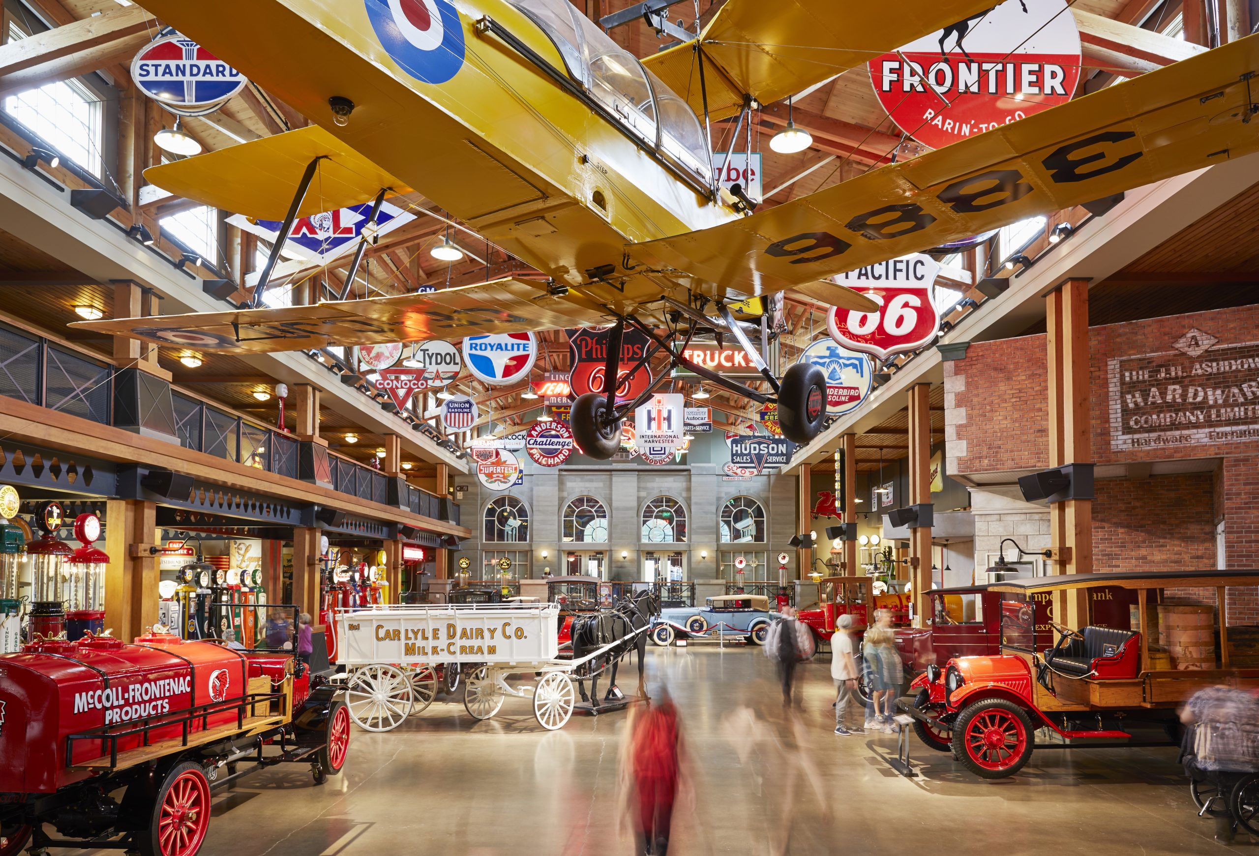 Gasoline Alley Museum at Calgary's Heritage Park family attraction
