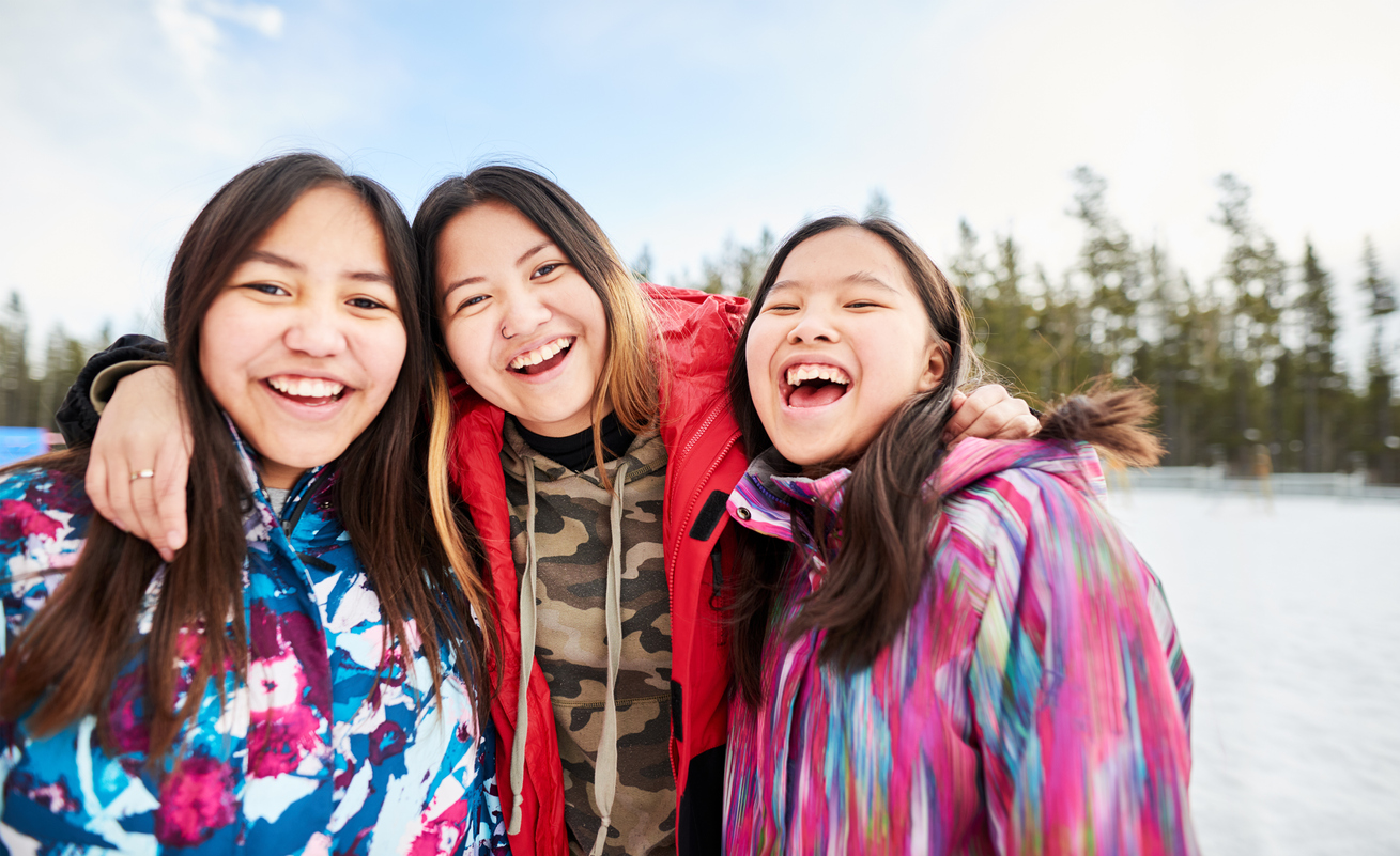 girl at winter break and pd day camps at Calgary's Heritage Park