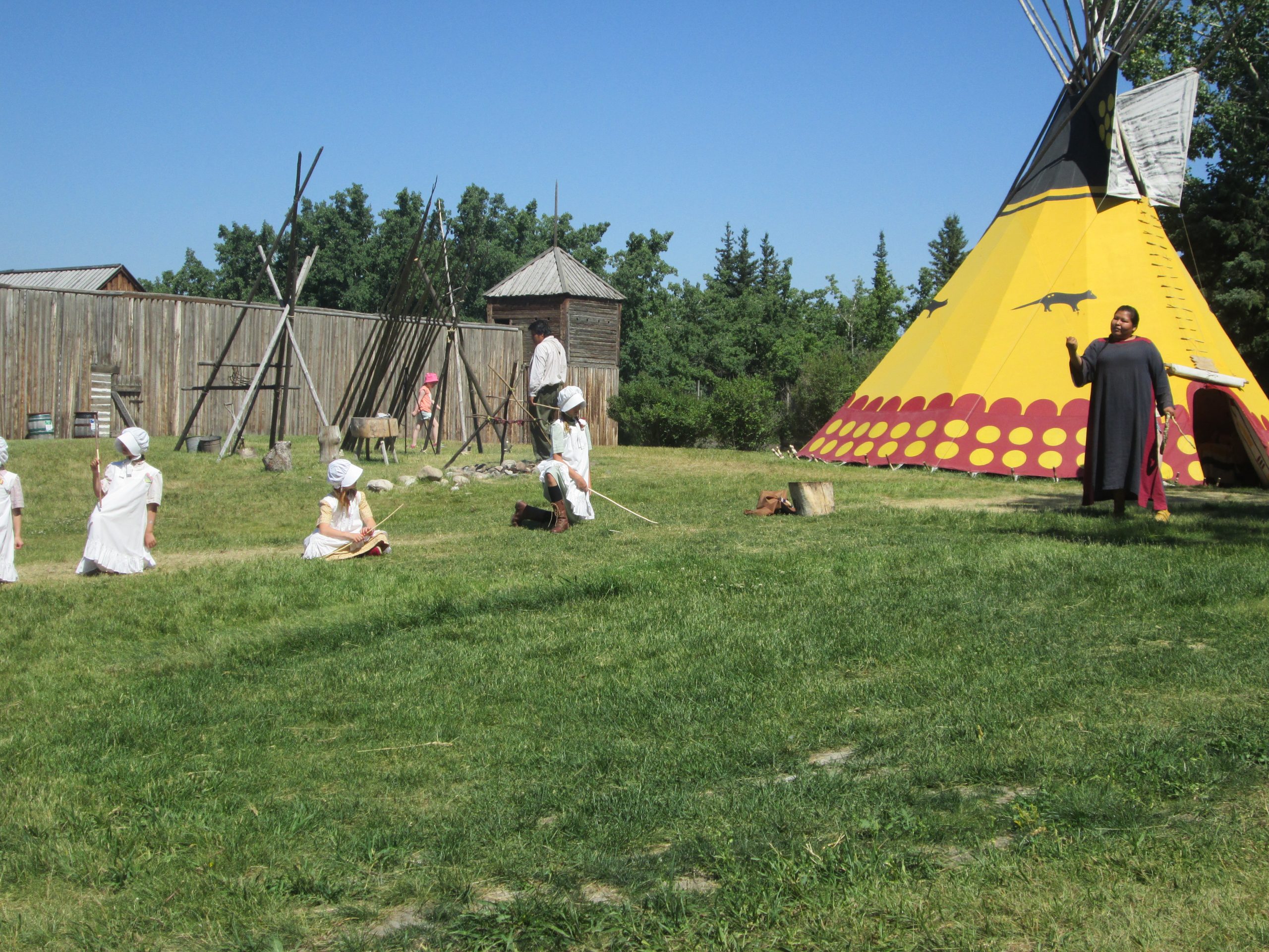 Indigenous experiences at Heritage Park in Calgary Alberta